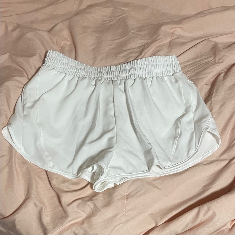 SHEIN Women's Classic White Athletic Shorts